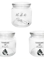 7027-04 Ємкість зі скляною кришкою 550мл S&T