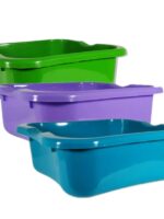 АКЦІЯ 1039 Миска 15л п/п прямокутна Полімерагро  #