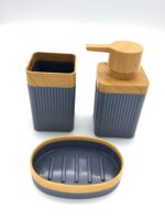 Y-879 Набір для ванни 3-х предмет. Maxel Mimosa (доз+стакан+мильн)