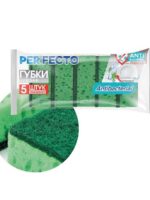 Губки кухонні пористі  Antibakterial (5шт)