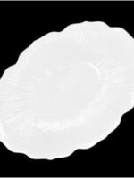 4562-16 Блюдо порцеляна Flora 40,5*29*4,5см Stenson