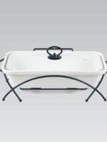 MR-11262-73 Марміт керам. на підставці 1,2л (28.5см) прямок.Maestro