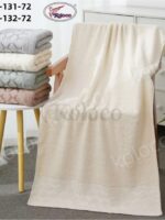 550-131 Набір рушників баня махра 70х140см (8шт/уп)