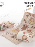 002-237 Рушник кухня мікрофібра 25х50см (20шт/уп)