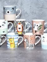 5120 Кружка 240мл Звірятка "S&T" (8шт в уп)