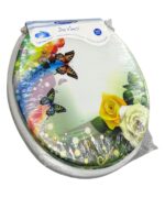 8002 Сидіння на унітаз м'яке LUX з малюнком