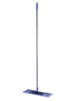 8043 Швабра мікрофібра 40см,метал.кий 110см Максус Плюс #