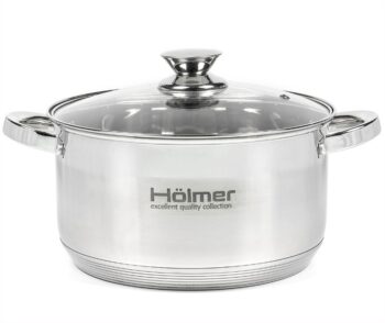 CR-12562-SS Каструля з кришкою 6,2л Holmer