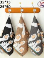 85-213 Рушник кухня льон 25х50см (20шт/уп)