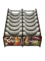 Органайзер для спецій з декором подвійний