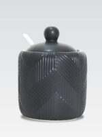 MR-20003-09 Цукорниця з ложкою Geometry Black Maestro