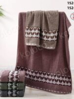 152-70 Набір рушників обличчя махра 50х100см (8шт/уп)