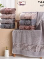 550-226 Рушник сауна махра  80х160см