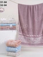 550-231 Рушник баня махра 70х140см ( 4шт/уп)