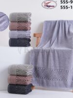 555-10 Рушник обличчя махра 50х100см (8шт/уп)