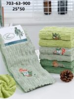 703-63 Рушник кухня мікрофібра 25х50 (18шт/уп)