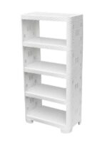 8005 Етажерка Ротанг 5-ярусна біла Полімерагро