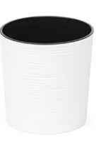 723 Горщик Мальва 300 долото білий #