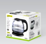 Електрочайник MR-055 Black скло 1л 1100ВТ Maestro - Зображення 3