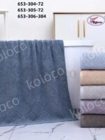 653-305 Рушник для обличчя махра 50х100 6шт/уп