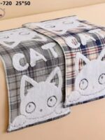 625-40 Набір рушників кухня льон з махрою 25*50 (20шт/уп)