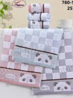 780-5 Набір рушників кухня льон з махрою 25*50 (20шт/уп)