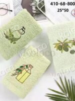 410-68 Рушник кухня махра 25х50 20шт/уп