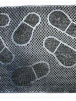 К-21 Коврик Резиновий  (лапки) 73,5х44см