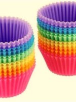 РОЗПРОДАЖ FRU - 850 Форма кекс силікон 10в1 кругла Frico