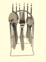 РОЗПРОДАЖ 9152 Фраже на підставці 24-предм. Чисте