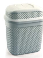 133 Відро для сміття 11л (33х29х22см) UKSAN сіре