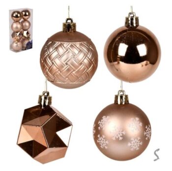 9690 Ялинкові кульки 6см 8шт/наб Stenson