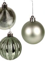 9620 Ялинкові кульки 6см 10шт/наб Stenson