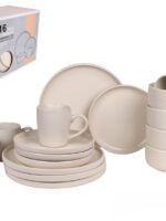 5573-3 Набір посуду 16/пр (тарілка 26+20см, супниця 15см, кружка 420мл) Stenson