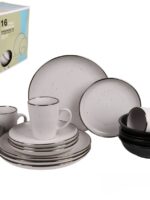 5578-3 Набір посуду 16/пр (тарілка 26+19см, супниця 17,5см, кружка 420мл) Stenson