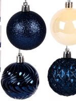 90682 Ялинкові кульки 6см 8шт/наб Stenson