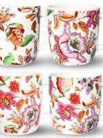 21830-01 Кружка 380мл Квітковий розпис S&T ( 12шт в уп )