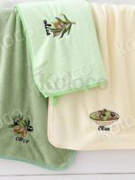 98-490 Набір рушників кухня мікрофібра 25х50см (20шт/уп)