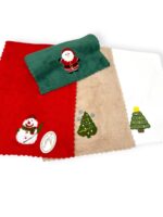 98-894 (98-888) Набір рушників новорічний кухня мікрофібра 25*50см (20шт/уп)