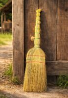 Віник з короткою ручкою