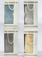 №9 Рушник баня LUX 140*70см в подарунковій упаковці