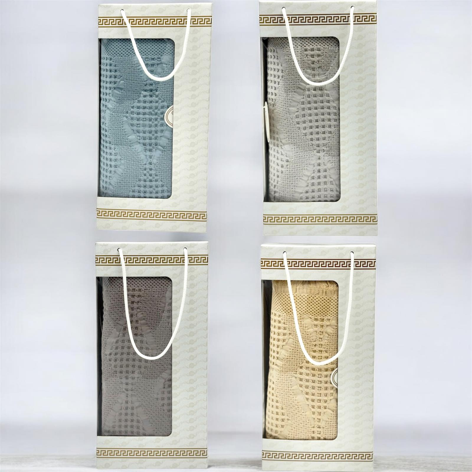 изображение_viber_2025-11-28_14-45-18-637 №9 Рушник баня LUX 140*70см в подарунковій упаковці - Зображення 1