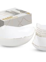 30098-05 Набір салатників 7шт золотий кант (1-1,5л, 6-200мл) S&T