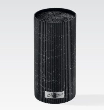 MR-1439 Колода для ножів універсальна(чорн. мармур) Maestro