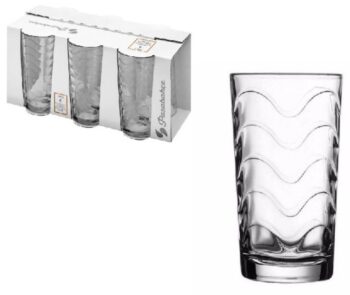 52654 Набір стаканів 6шт/уп 260мл Террі