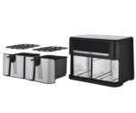 Аерофрітюрниця ROM 1210-2XL MultiFry DUO 2800Вт 2 чаші 6л+6л  Rotex - Зображення 2