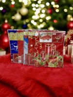 70 Скатертина Новорічна "Екошкіра" 110х140см