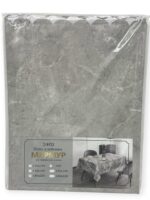 2402 Скатертина на тканинній основі "Мармур" 140х220см