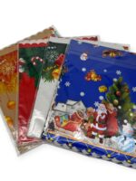 80 Скатертина Новорічна "Ефект доріжки" 110х140см