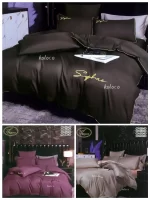 06-453 Набір постільної білизни двохспальний "Софія" сатин (подушка 70х70) - Зображення 3